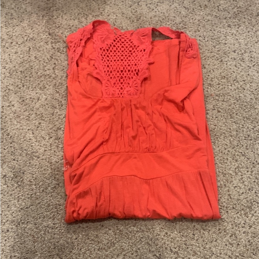 Pinkish-Orange Dress (large)